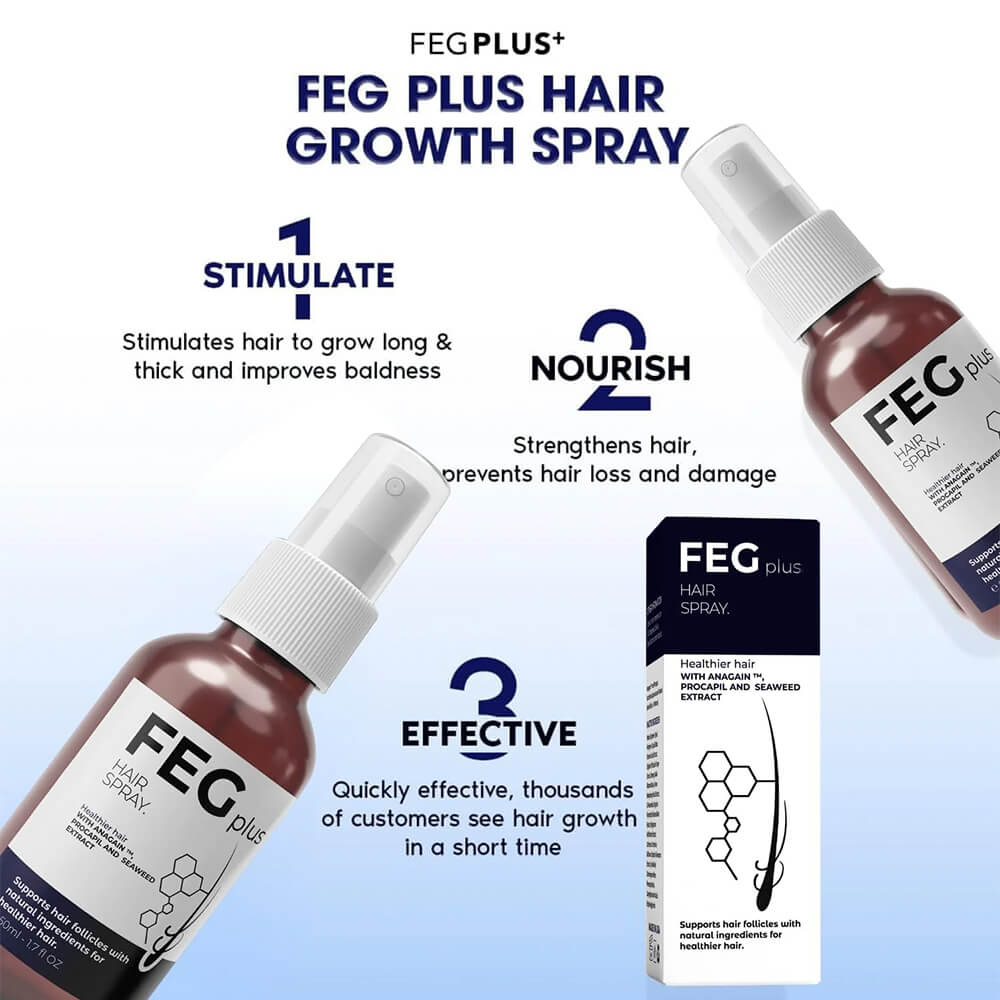 FEG Plus Hair Spray BUY 1 GET 1 FREE