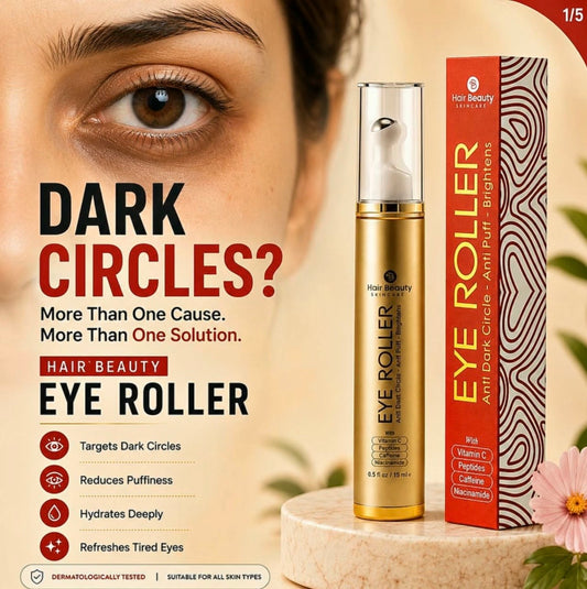 Hair Beauty Eye Roller | Eliminates Dark Circles & Puffy Eyes