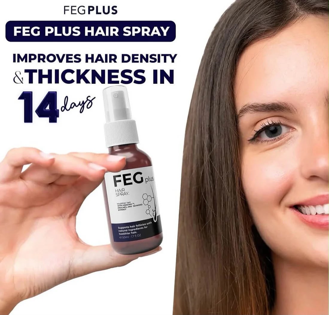FEG PLUS HAIR GROWTH SPRAY BUY 1 GET 1 FREE