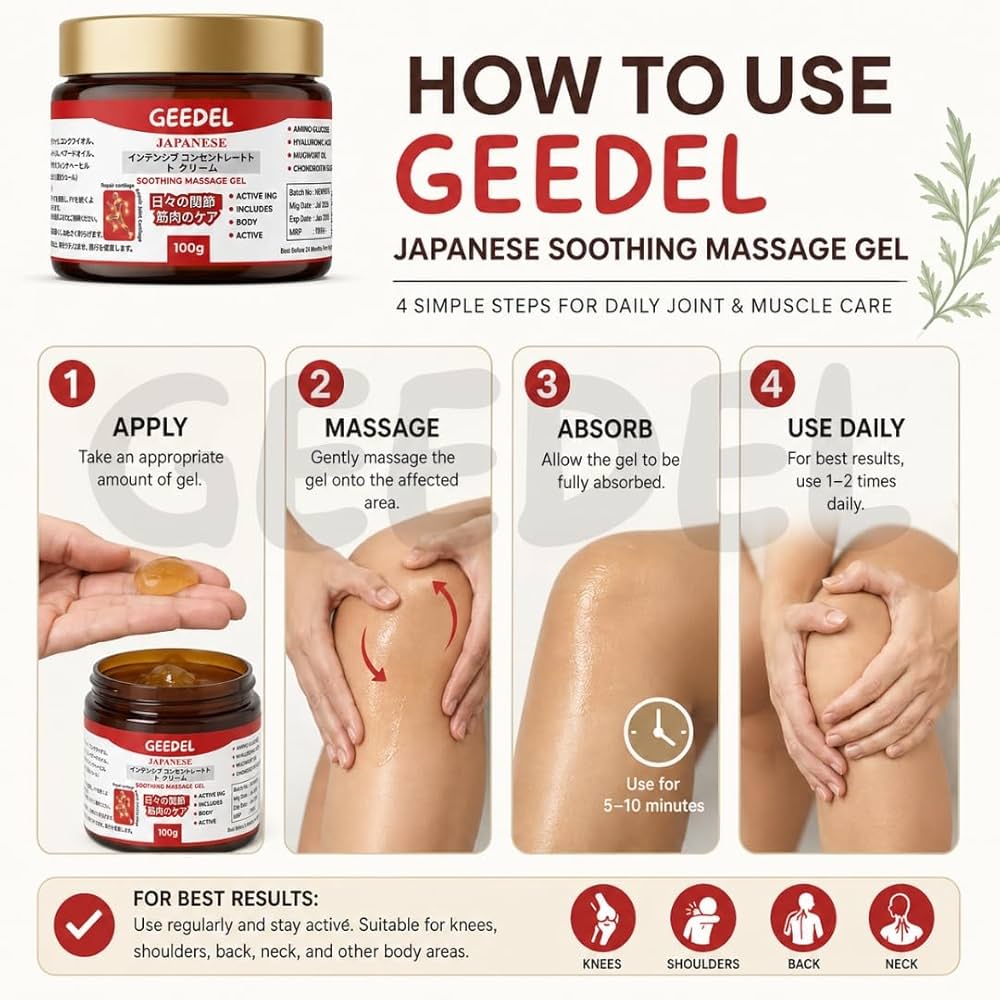 JAPANESE MASSAGE GELL BUY 1 GET 1 FREE