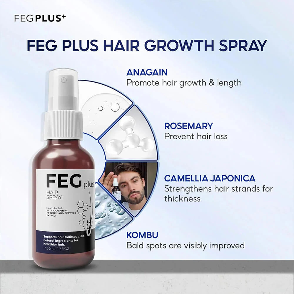 FEG Plus Hair Spray BUY 1 GET 1 FREE