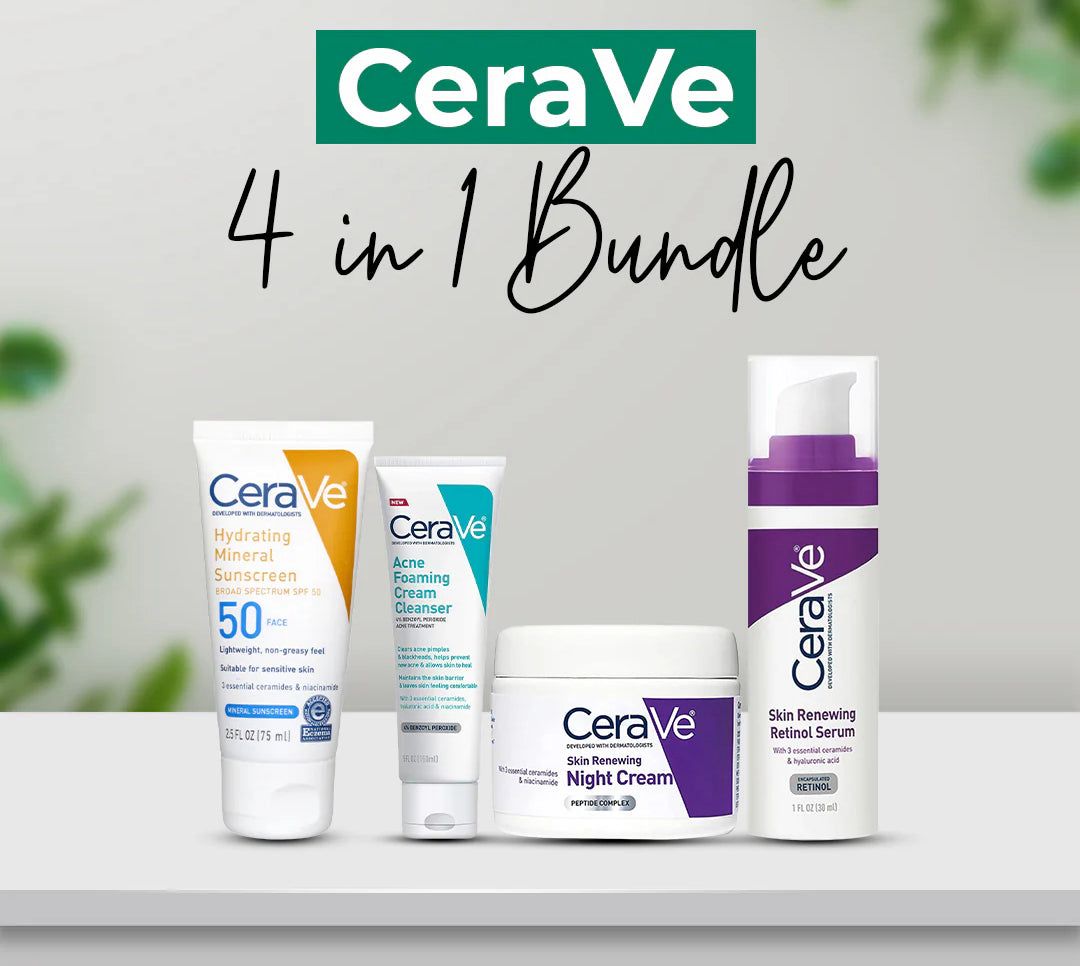 CeraVe 4 in 1 Skincare Bundle