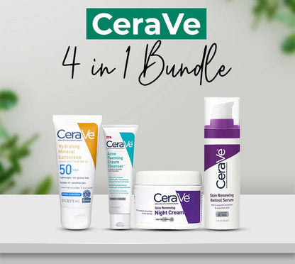 CeraVe 4 in 1 Skincare Bundle