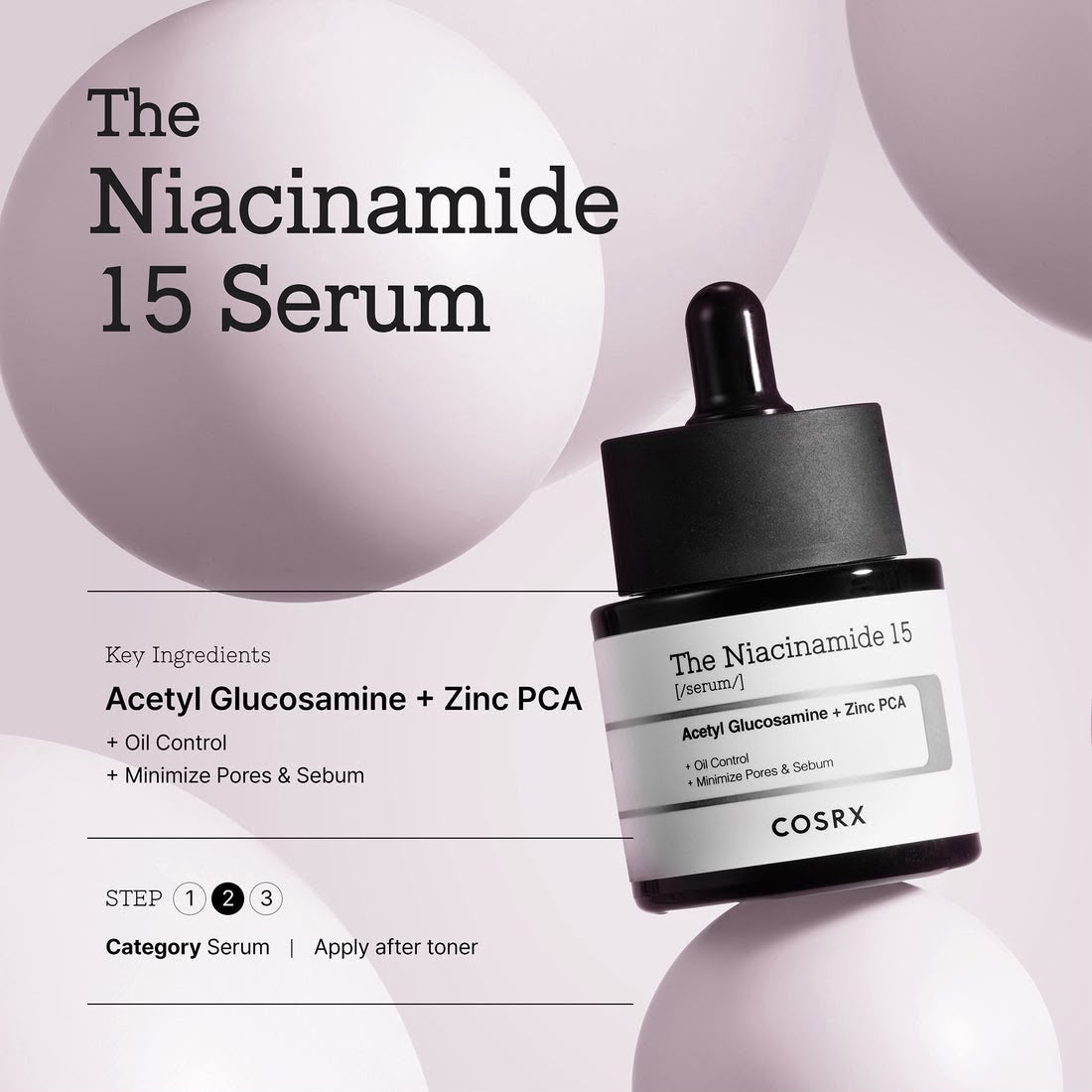 COSRX The Niacinamide 15 Serum BUY 1 GET 1 FREE